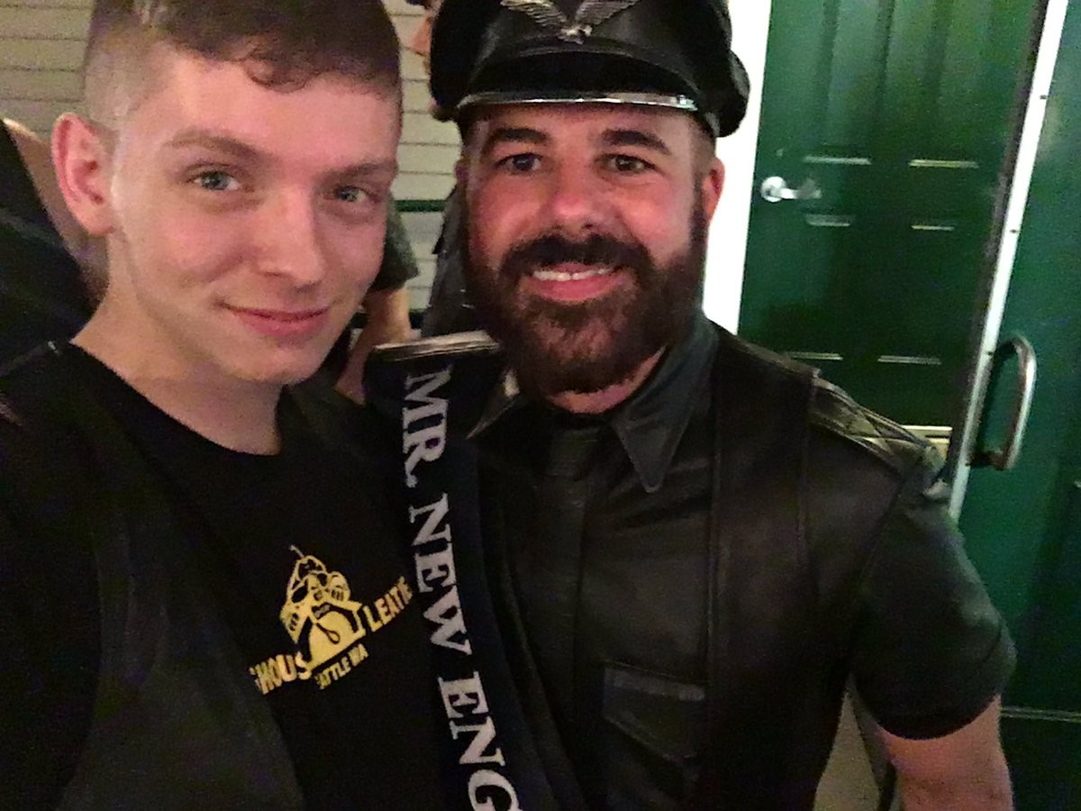 2016IMBB's tweet photo. Mr. New England Leather 2017 is Russ! Congrats! Fun night and a close contest! You all did amazing! Honored to have been a judge! #IMBB2016 https://t.co/o1olxESsuy