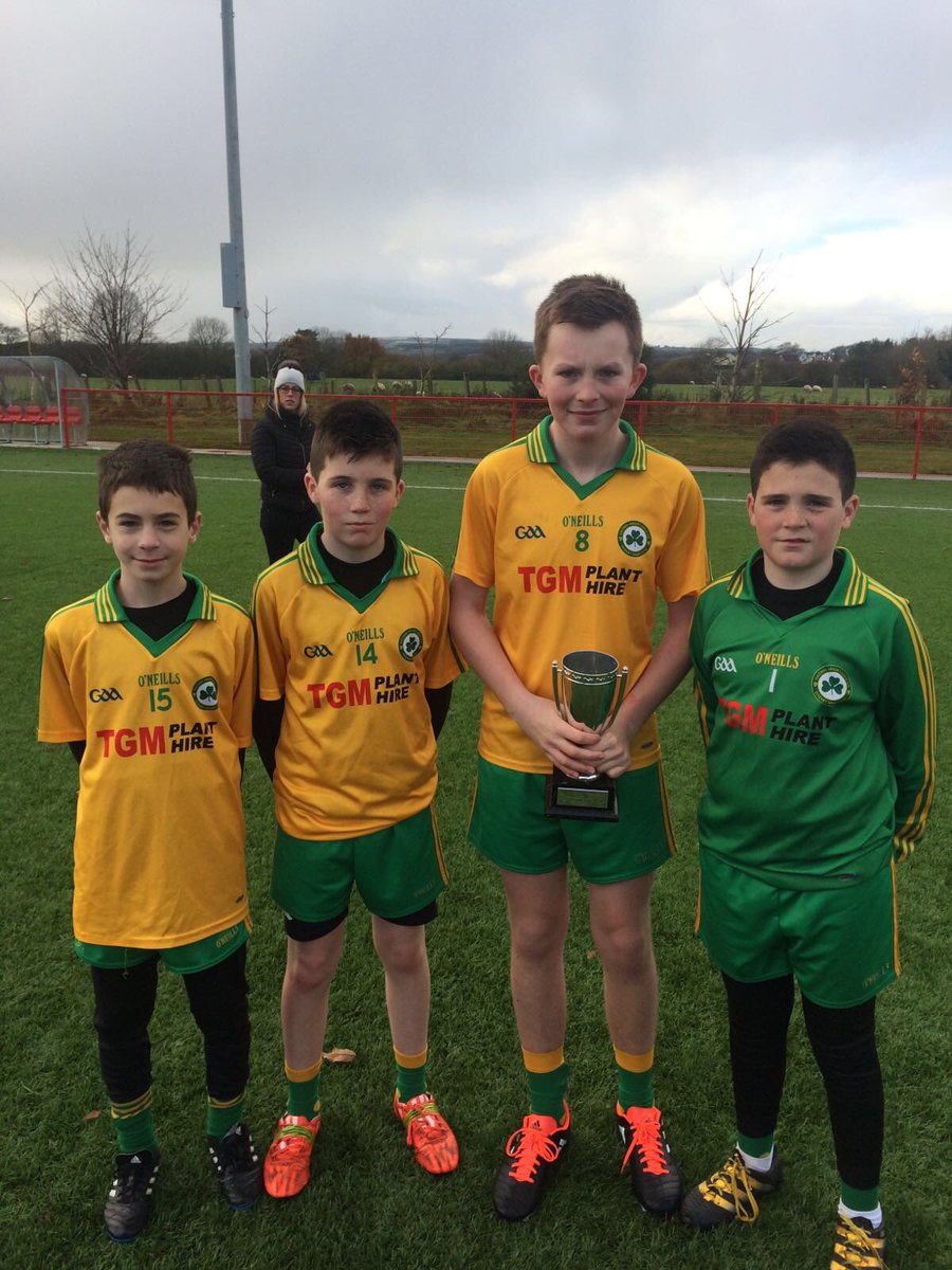 MoneymoreGAA's tweet photo. Well done to Eoin Ward, Majiec Orzel and Calum and Conan McCoy who were victorious with @Desertmartin GAC today in the league final. https://t.co/8AJavhLjsO