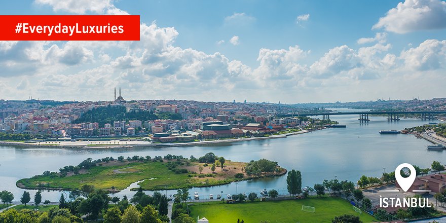 Drinking tea from the top of Pier Loti hill overlooking the Golden Horn. What an experience! #EverydayLuxuries
