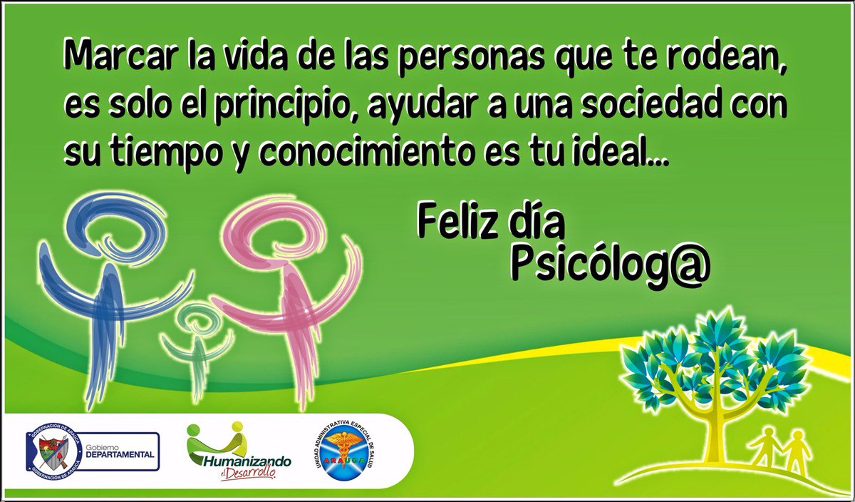 UAESA2's tweet photo. Director de la Unidad de la Unidad de Salud de Arauca, Leonardo Forero,  felicita a los psicólogos en su Día. https://t.co/p0453vKMk4