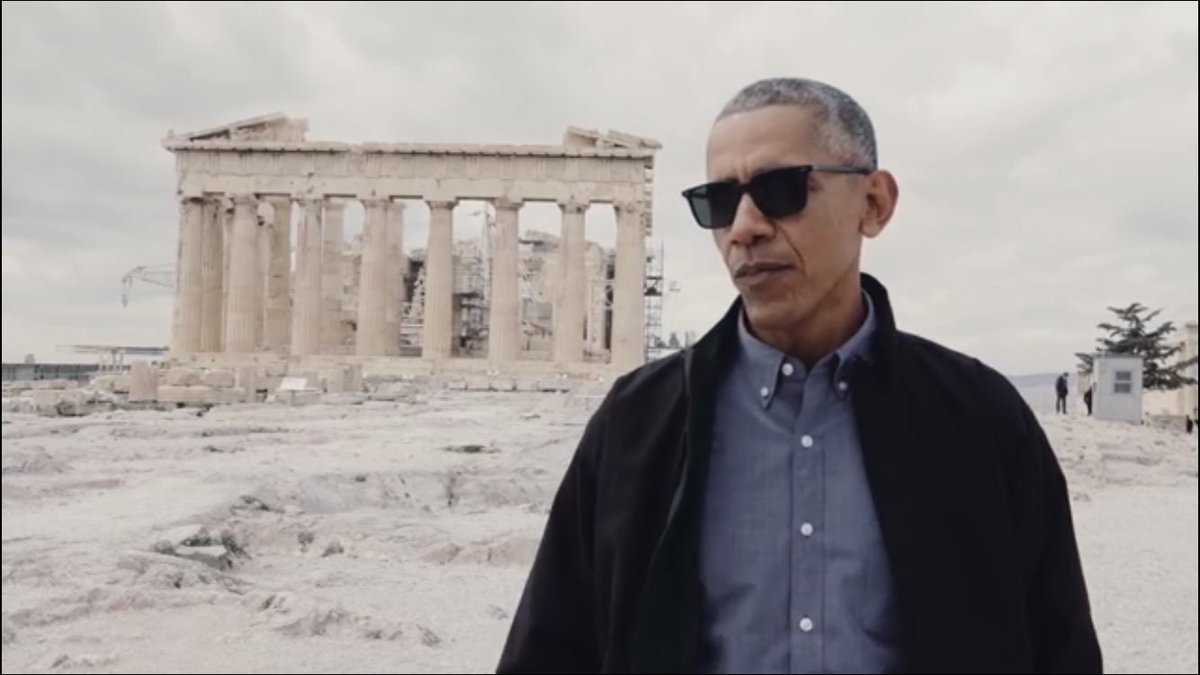 ClassicsDC's tweet image. Obama talking about democracy right where it all started #athens #parthenon #obamaknowshisancienthistory #dcgreece2016