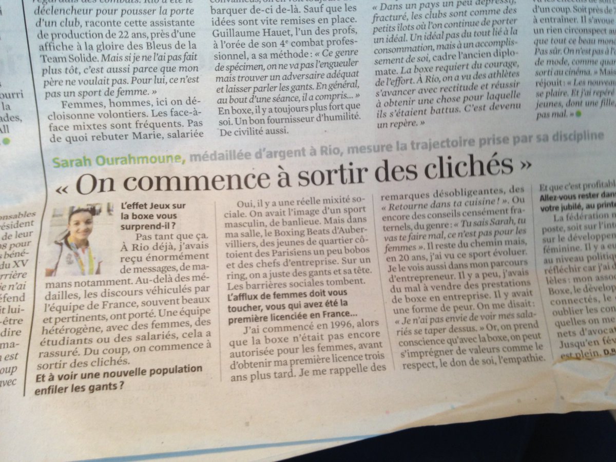 Sarah Ourahmoune OLY tweet media