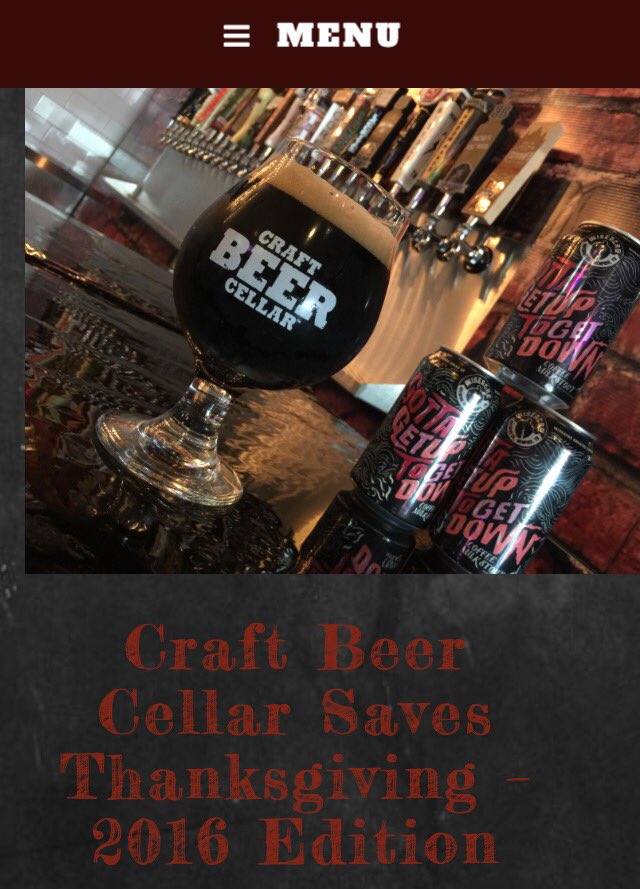 Had a chance to check out our blog? A few of our stores weigh in on what pairs well with #Thanksgiving: bit.ly/2g79RQY