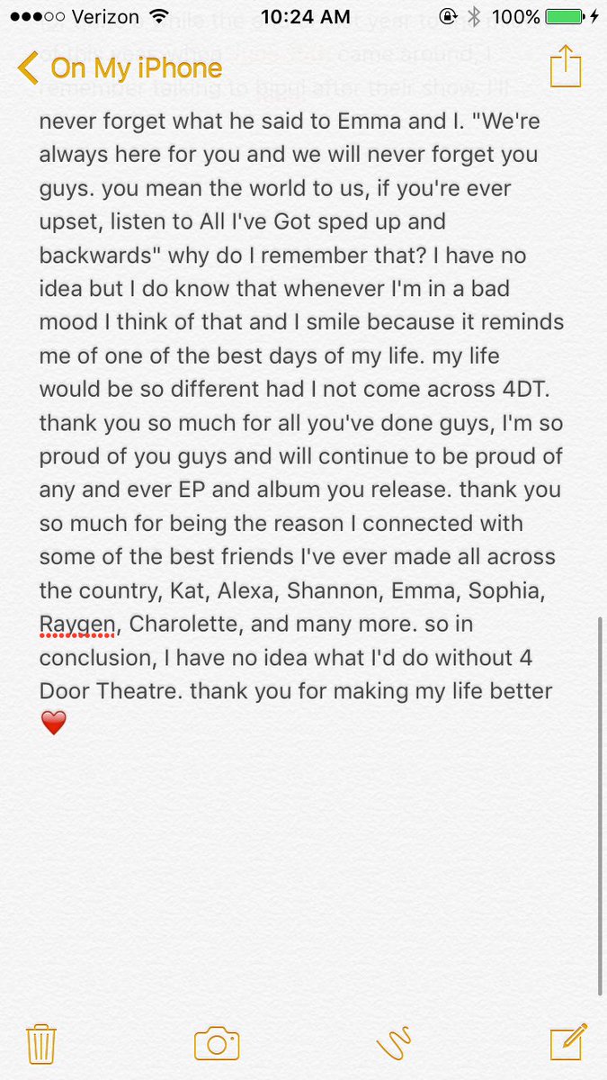 4dtConnecticut's tweet photo. thank you for everything ❤️ https://t.co/a8gtClQ7FW