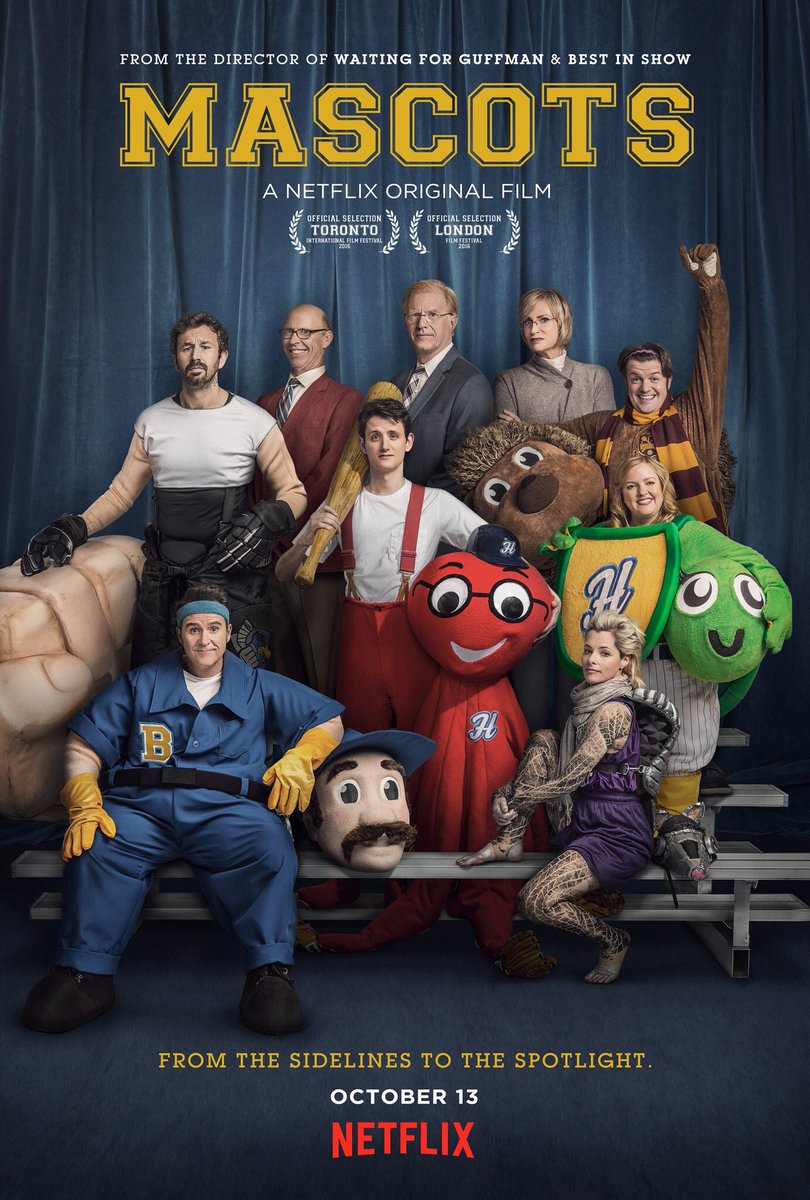 Hands up if you're so excited to be in <a href="/MascotsNetflix/">MASCOTS</a> you need the toilet but it takes 23mins to get out the suit?