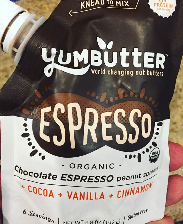 Brent : "Delicious! #espresso and #peanutbutter"