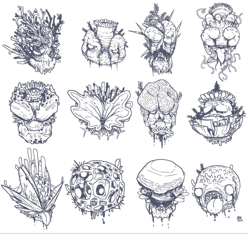 Ye #zombie #coral heads Ye 