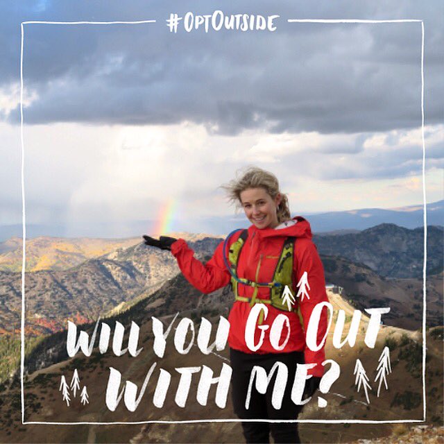 carolinegleich's tweet image. This Black Friday, will you #OptOutside with me? Created in partnership with @rei. #sponsored