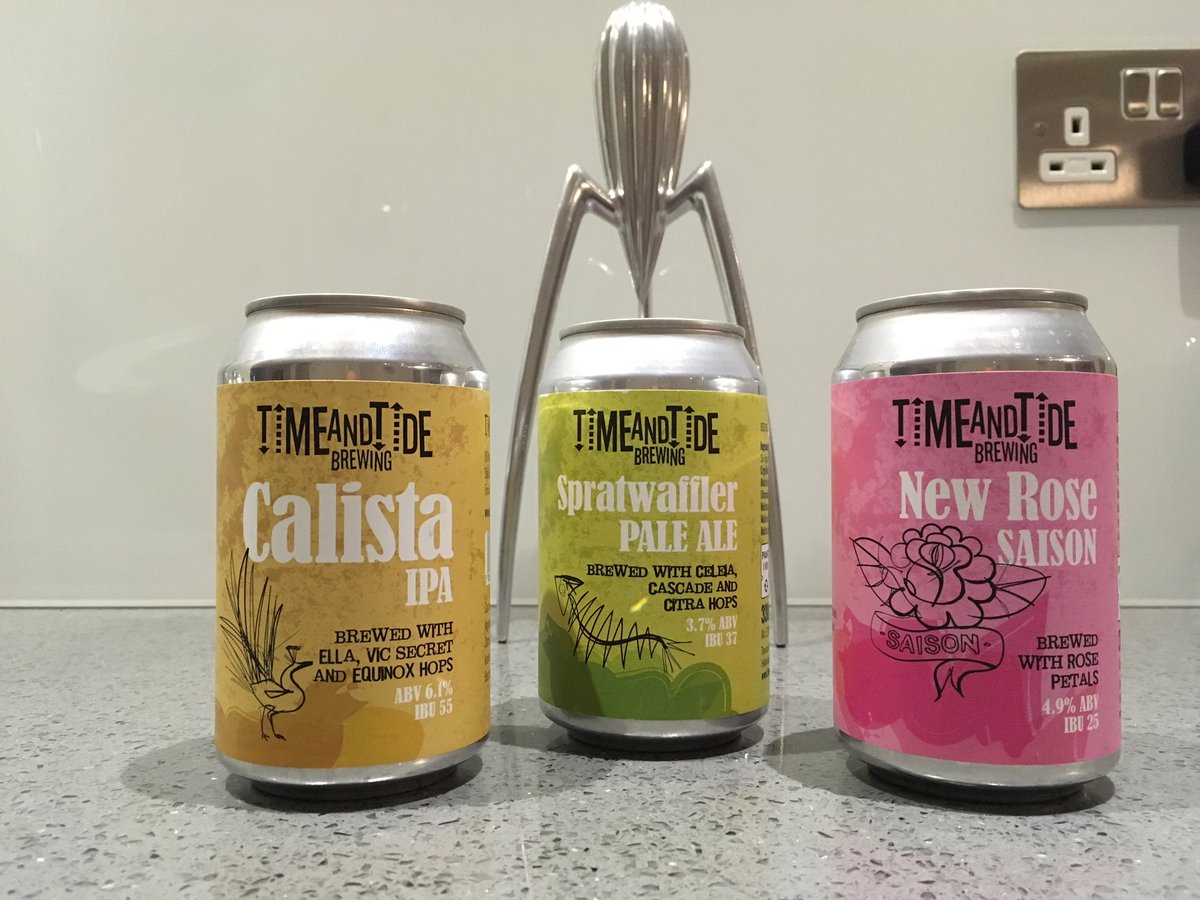 Picked these beauties up from the <a href="/thebishopscave/">The Bishop's Cave</a> today!! <a href="/TimeTideBrewing/">Time & Tide Brewing</a> looking forward to a little tasting session.
