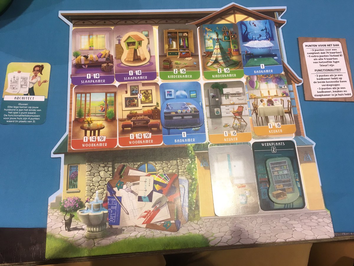 _JelleD's tweet photo. Dream Home: A fun and light family game! Enjoyed it, but a bit light for me @Asmodee_fr #spel2016 https://t.co/CHuSW2rucS