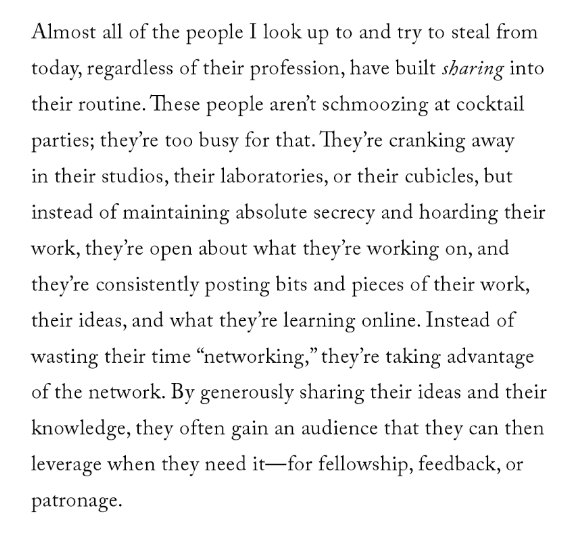 Was gonna write a big response to that “quit social media” post and then remembered I wrote a whole book about it 😬 showyrwork.com