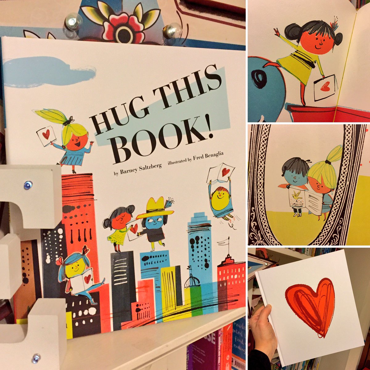 maybeswabey's tweet image. HUG THIS BOOK! Well of course! By @BSaltzberg &amp;amp; #FredBenaglia a beautiful celebration of the enthusiasm of true bookworms 📚❤️📚❤️#HugThisBook