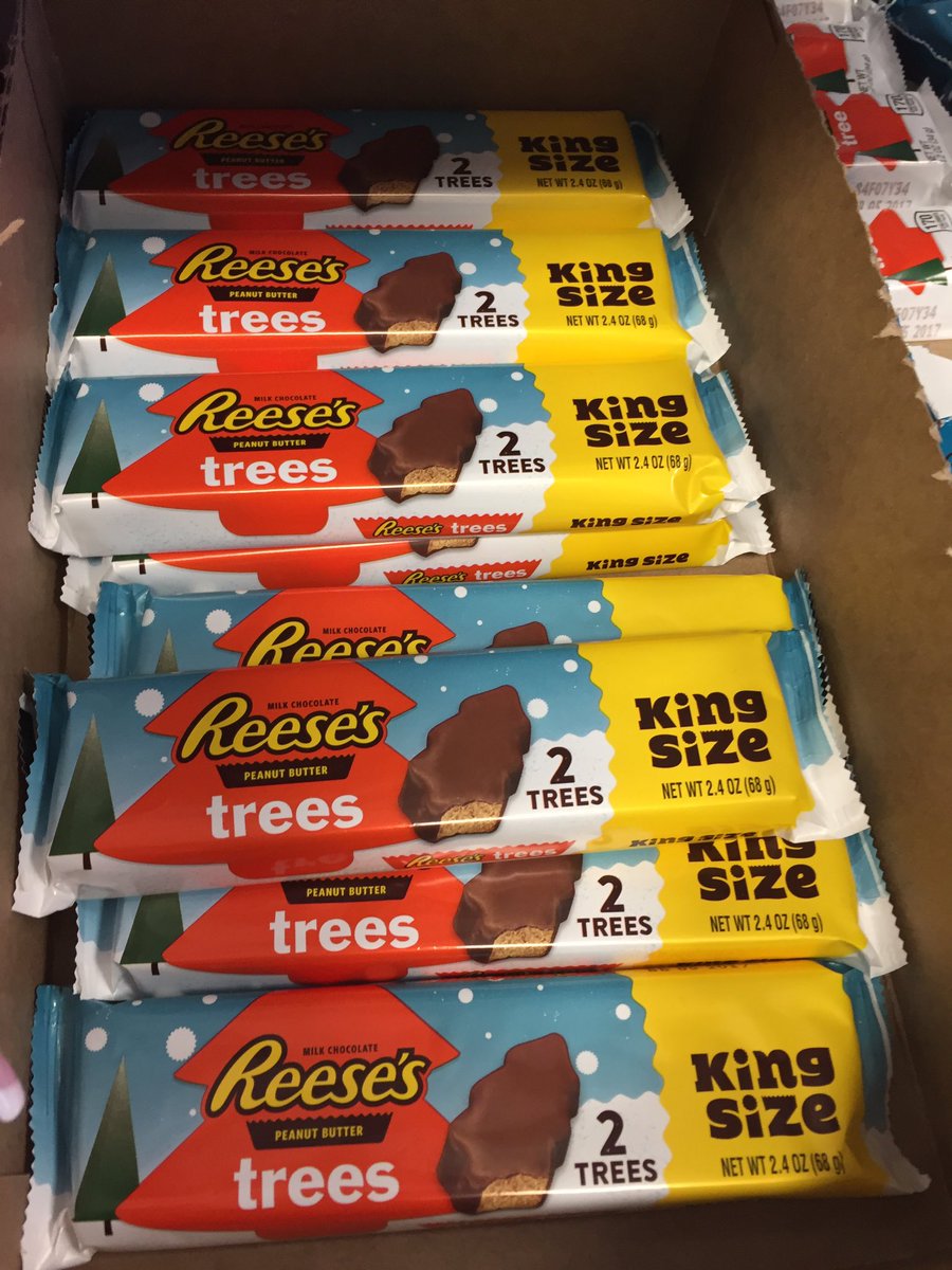 CherylAnn_02's tweet photo. They're out!! #ReesesTrees https://t.co/HQuF61IQvv