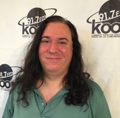 lightscameraatx's tweet photo. The @KOOPradio interview with @OtherWorldsATX's artistic director @BearsFonte: https://t.co/9XIg7VMNOX. #OWA2016 https://t.co/GJ0vE4SLUi