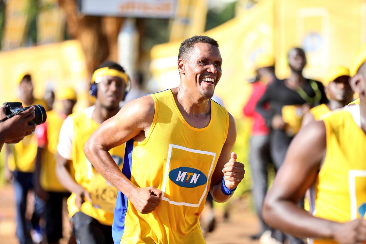 JoshWama's tweet photo. .@OfficialFUFA's CEO - @EdgarSWatson also embraced the #MTNMarathon to #RunForKampala! #RunForABetterUganda https://t.co/hWPu5GDeDf