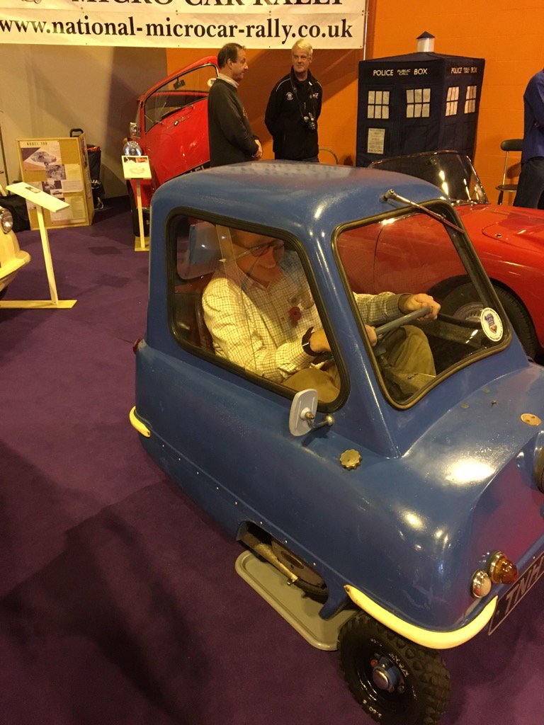 Peal P50
An amazing micro car with enough room for a 6 ft guy