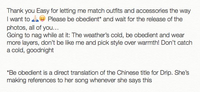 EverythingJia's tweet photo. [Trans] 161121 @Mengjia0203 Weibo Update (1/2) https://t.co/40qiWkxkHv