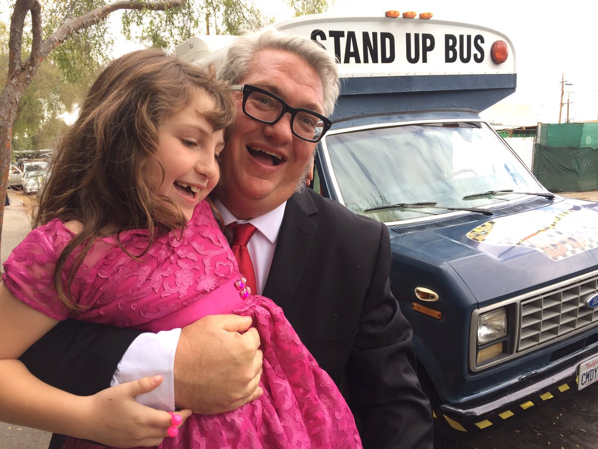 MikeFrankovich's tweet image. Waiting for the Doo Dah Parade to start. #DooDahParade #StandUpBus @StandUpBus