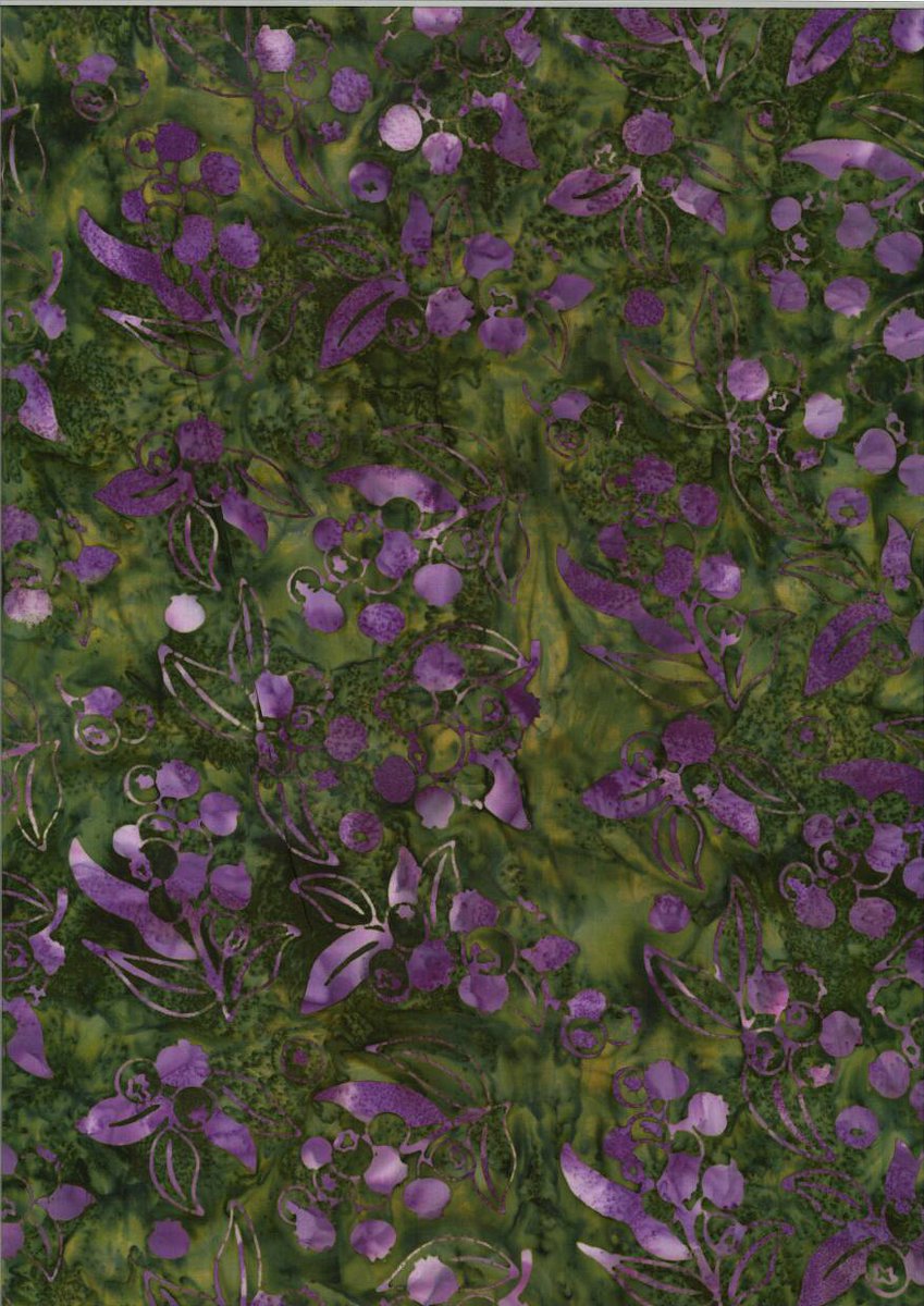 WildfireAK's tweet photo. Blueberry/Huckleberry batik - From my Into the Wild Signature Batik collection with Hoffman International Fabrics. https://t.co/m24QE9ckO0