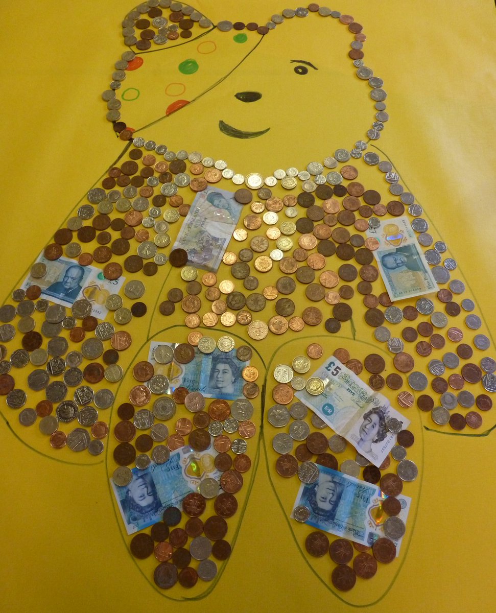 StokeCanonSch's tweet photo. Thank you for your donations, which we will send to Children in Need https://t.co/wrBBgJyA0v