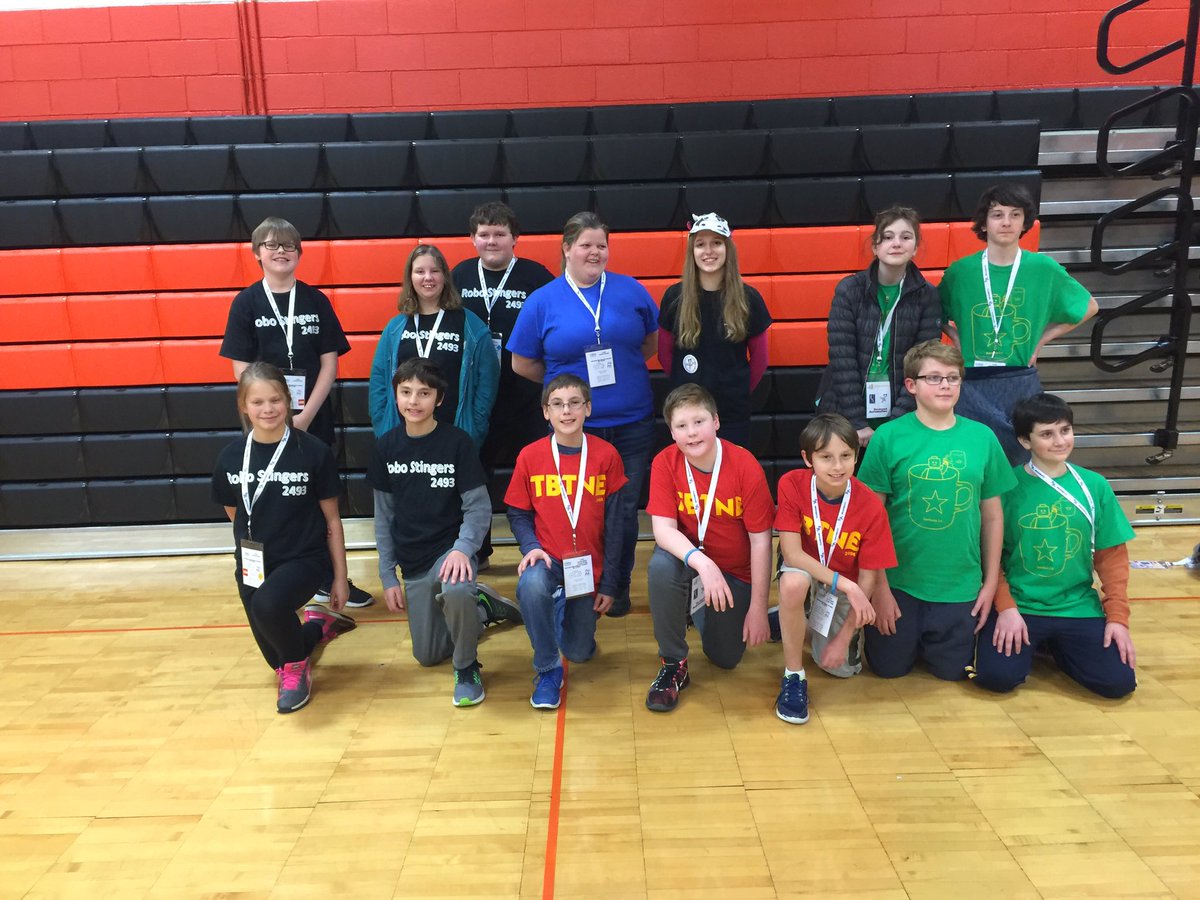 Hornet Lego league competed today in North Canton <a href="/FTCHornets8120/">Electric Hornets</a> <a href="/FTC6335/">Kirtland FTC 6335</a> #hornetpride