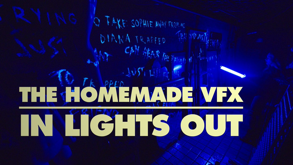 ponysmasher's tweet photo. Just uploaded a new behind the scenes video about the VFX I did for Lights Out: https://t.co/RlZtBQjjge https://t.co/38c66LEIkU