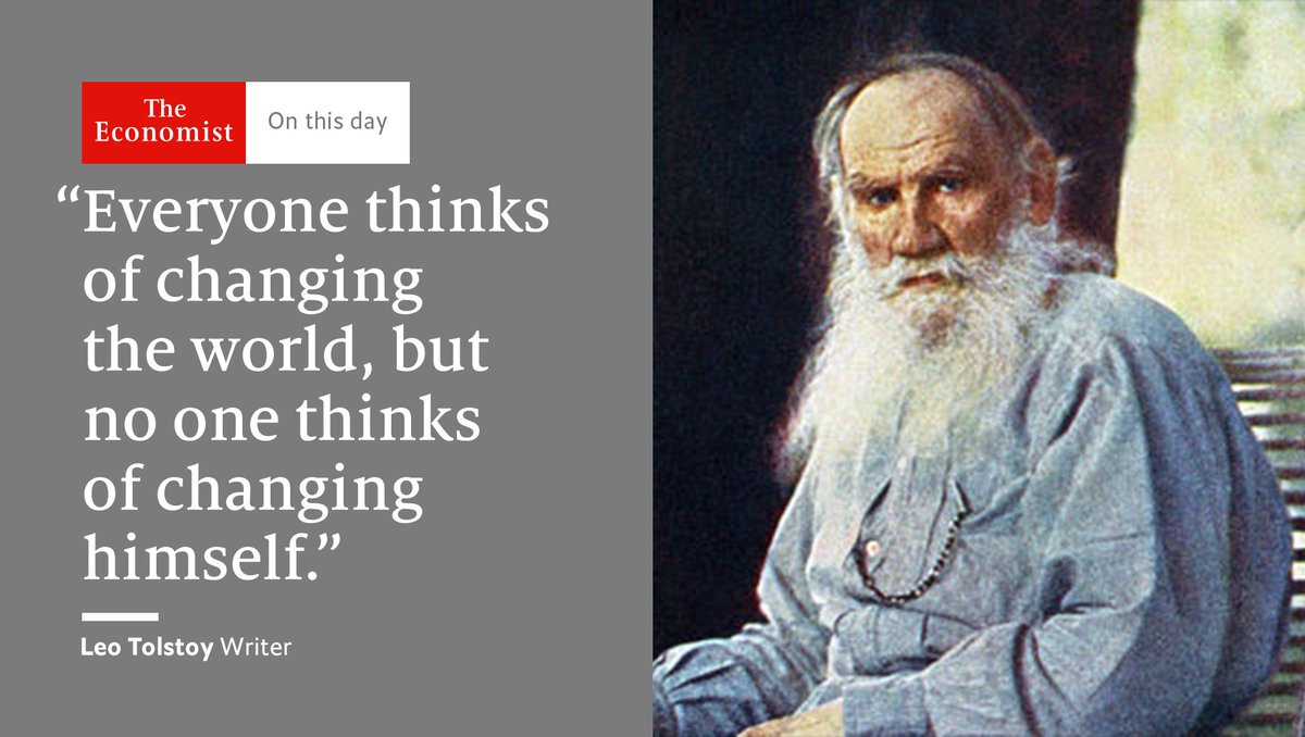 Leo Tolstoy died OnThisDay 1910. His death—like his life—was a