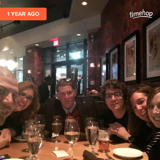 VirtualSarahJ's tweet photo. A year on awesome #mes2015 crew @RuthViragoMedia @drneilfox @dgoble2001 @julnilsmith 💙💙💙 https://t.co/QL6cjKDyZs