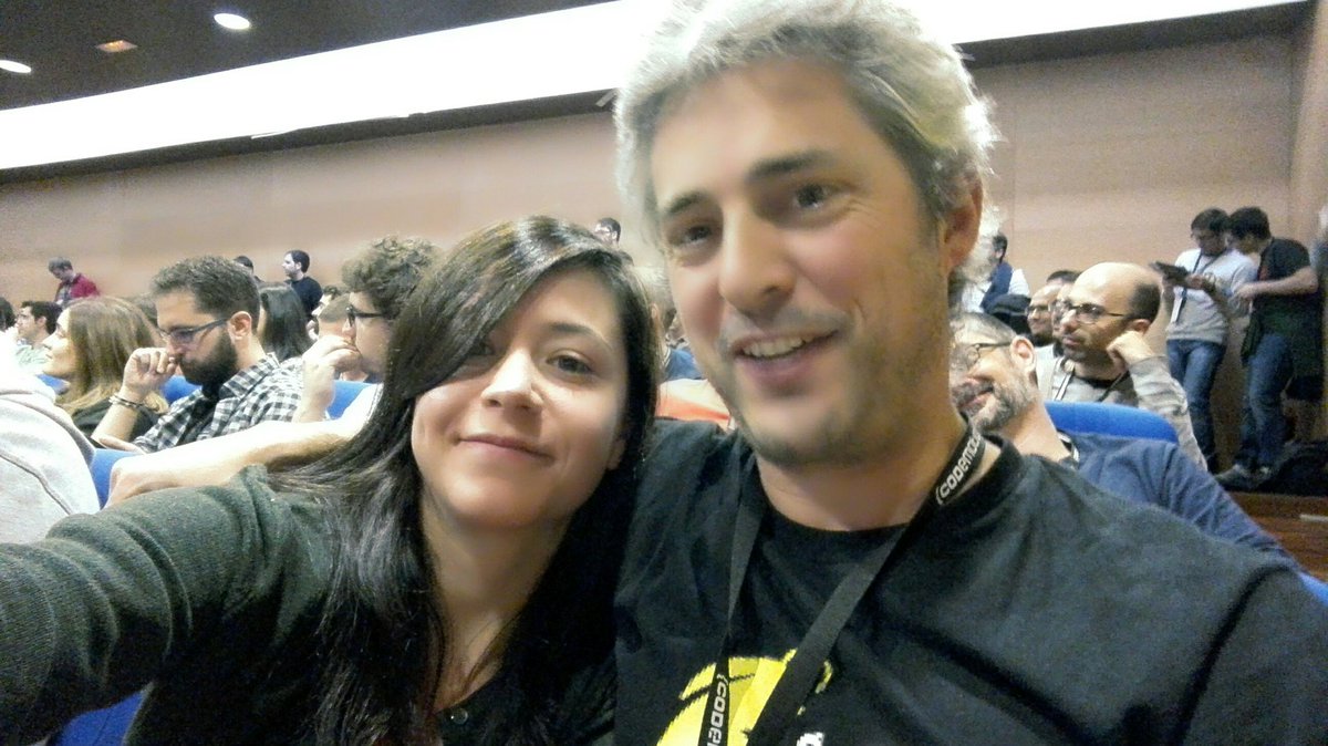 cataflu's tweet image. Gracias por aguantar mi efecto #elpequeñonicolas 😊 @eletorro @dani_catalan @darquesdev @che1404 @_NullPointer_ #codemotion2016