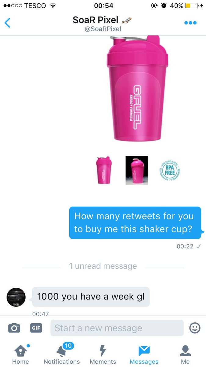 TheReal_Jamzy's tweet image. Need 1000 retweets in a week and @SoaRPixel will buy me this, please rt!!