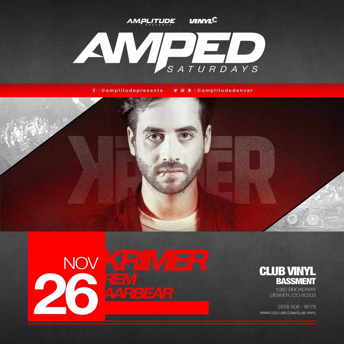 DomPerea2's tweet photo. NSD fam @OfficialKrimer has his Denver debut this Saturday!
RT+FAV &amp; I'll pick a few ppl randomly for free GL!
Tix: https://t.co/U3KlRNJ7Ym https://t.co/u8nDKg40Rq