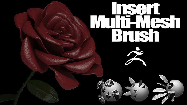 rose imm zbrush