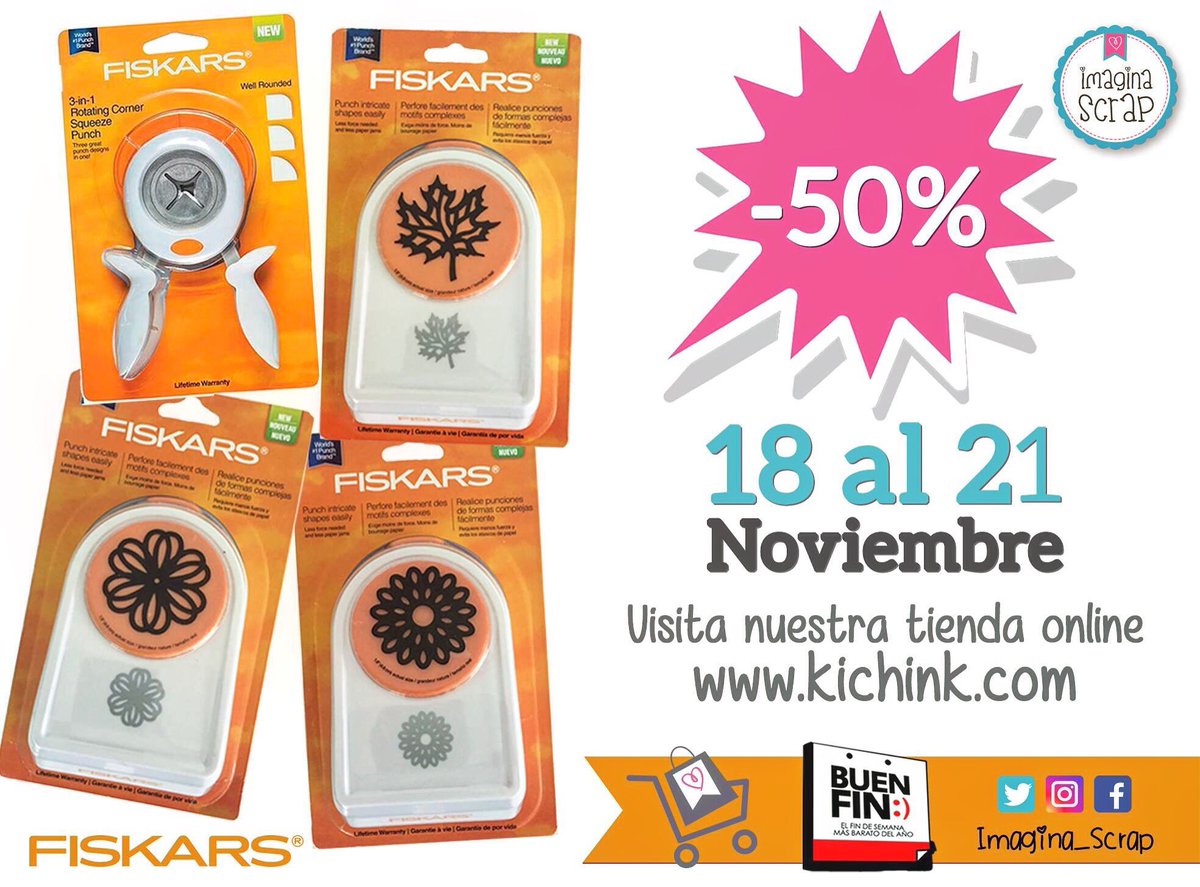 Imagina_Scrap's tweet photo. ¡Increíbles descuentos del BUEN FIN !Visita nuestra tienda online https://t.co/w5odtFF6JN #scrapbook #buenfin https://t.co/yyX9RASjVP