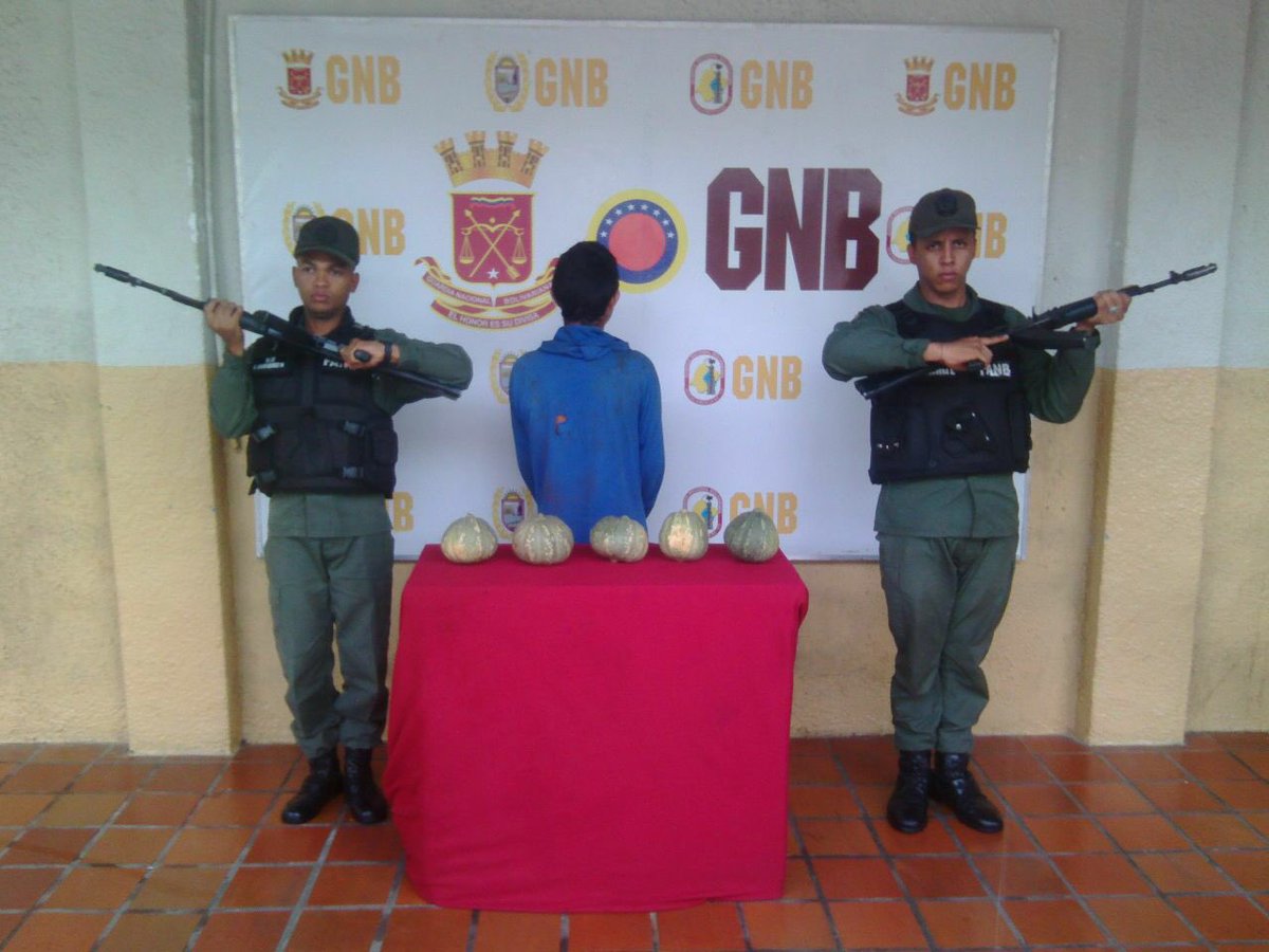 JuanPGuanipa's tweet photo. 5 ahuyamas recuperadas y un adolescente detenido y puesto a la orden del MP. Para lo que ha quedado la GN ¿Y los boliburgueses? ¡Vergüenza! https://t.co/1uIRGFdSNE