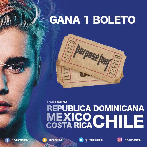 FernandaDh's tweet photo. ¿Quieres ganar un boleto para ver a @justinbieber o un articulo de las fotos? 💖

Paso 1: Sígueme en twitter
Paso 2: Da RT y like https://t.co/y6owwAyN4I