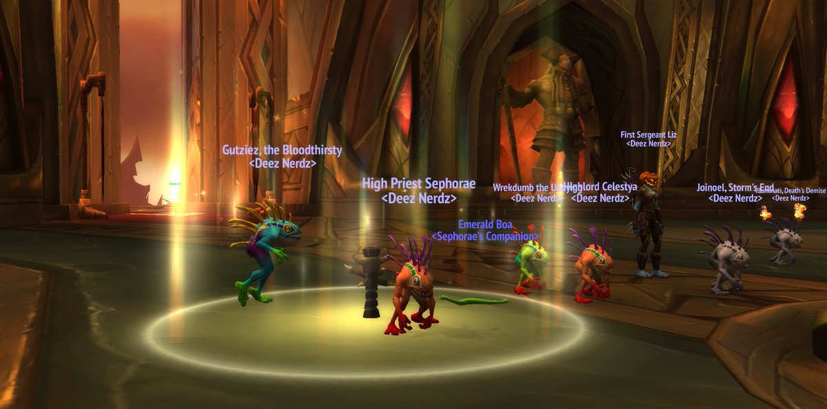 elke_wtf's tweet photo. Raid ready! Let's go team murloc. #deeznerdz #legion #trialsofvalor https://t.co/VLB06MKjSM