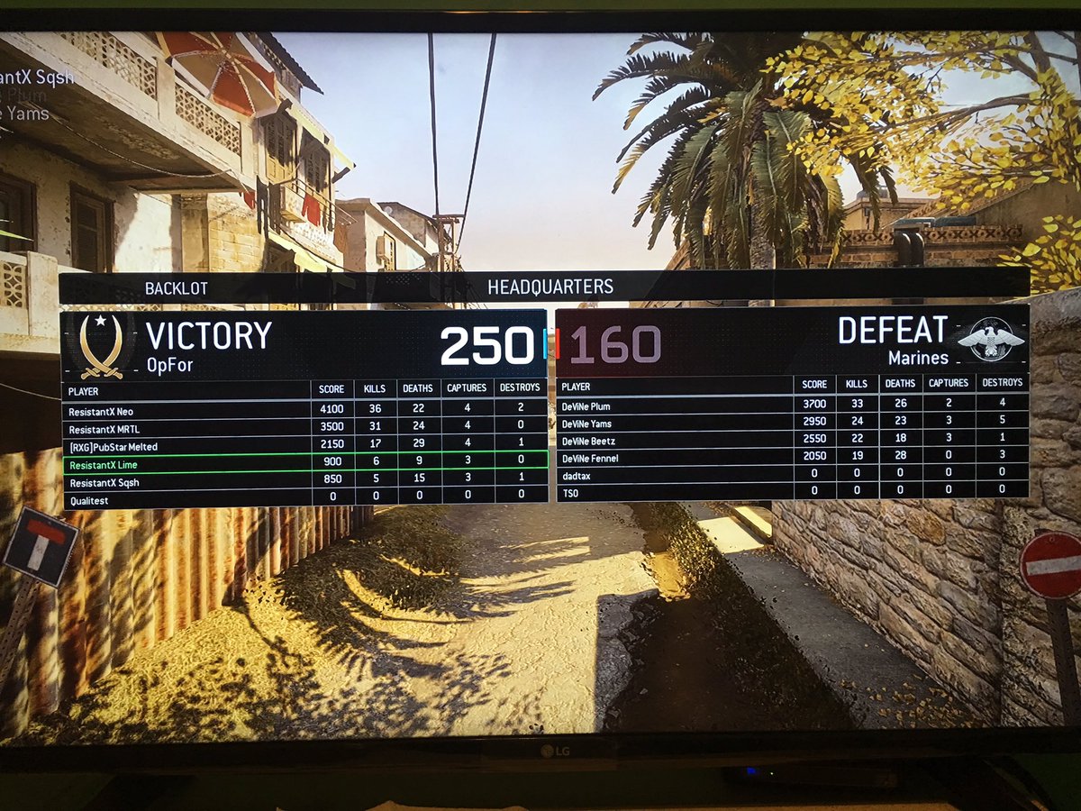 ResistantXMWR's tweet photo. @SLBSnipers ResistantX vs DeViNe 2-1 https://t.co/my2cafVHDT