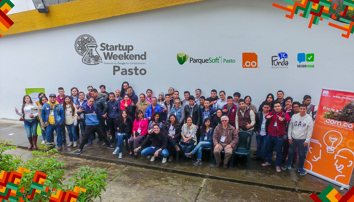 ParqueSoftNar's tweet photo. @MktQuijano @Ucundinamarca @deaquello @oscarsotof @javierdiazr #StartupWeekend #SWPasto2016 🇨🇴 @ParqueSoftPasto #GS2016 @FundaTIC https://t.co/T63hoNbEbR