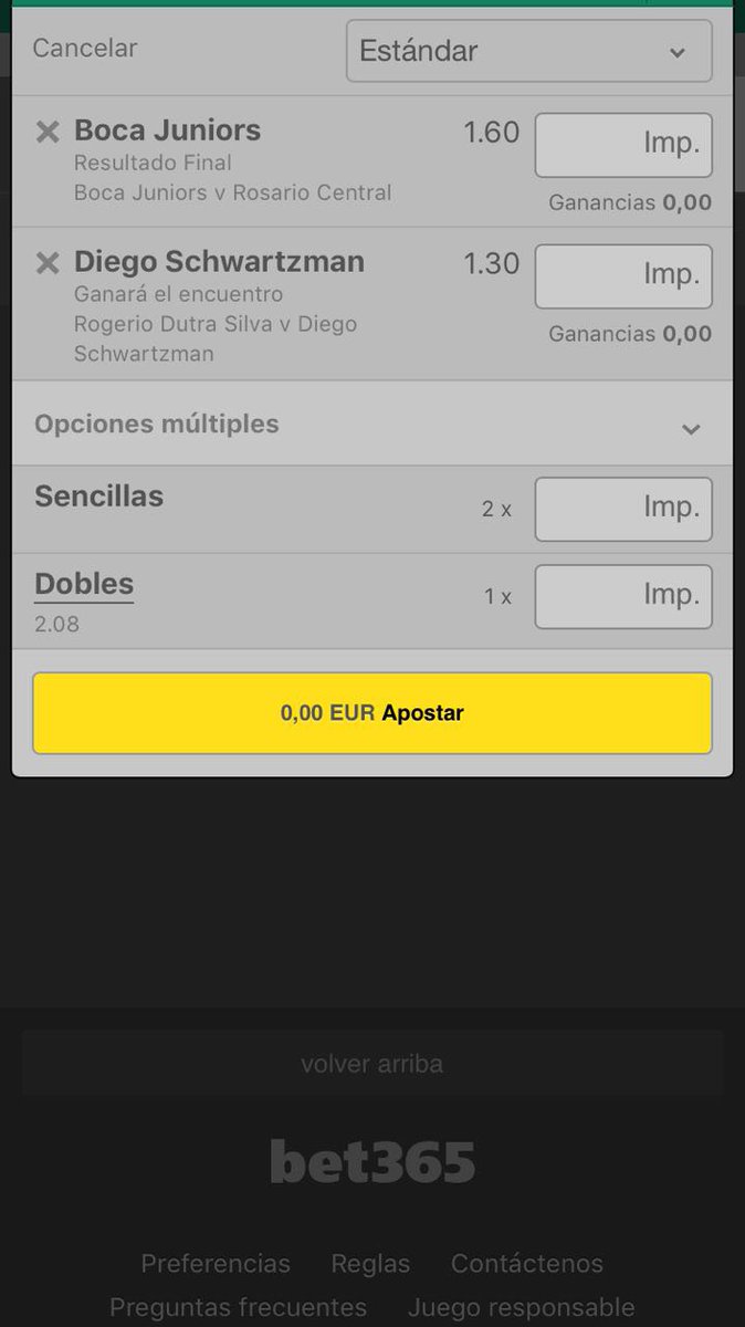 teamdhpicks's tweet photo. Cuota 2,08. Vamos a por ella!! Mucha suerte. https://t.co/UFFpGWd0gr