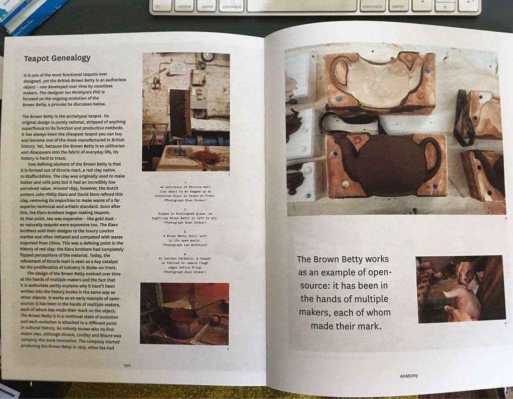 Brown Betty feature in Disegno 12! Thank you @disegnodaily

Repost from Glen Stoker <a href="/rento/">Rento</a>… ift.tt/2g8SS4H