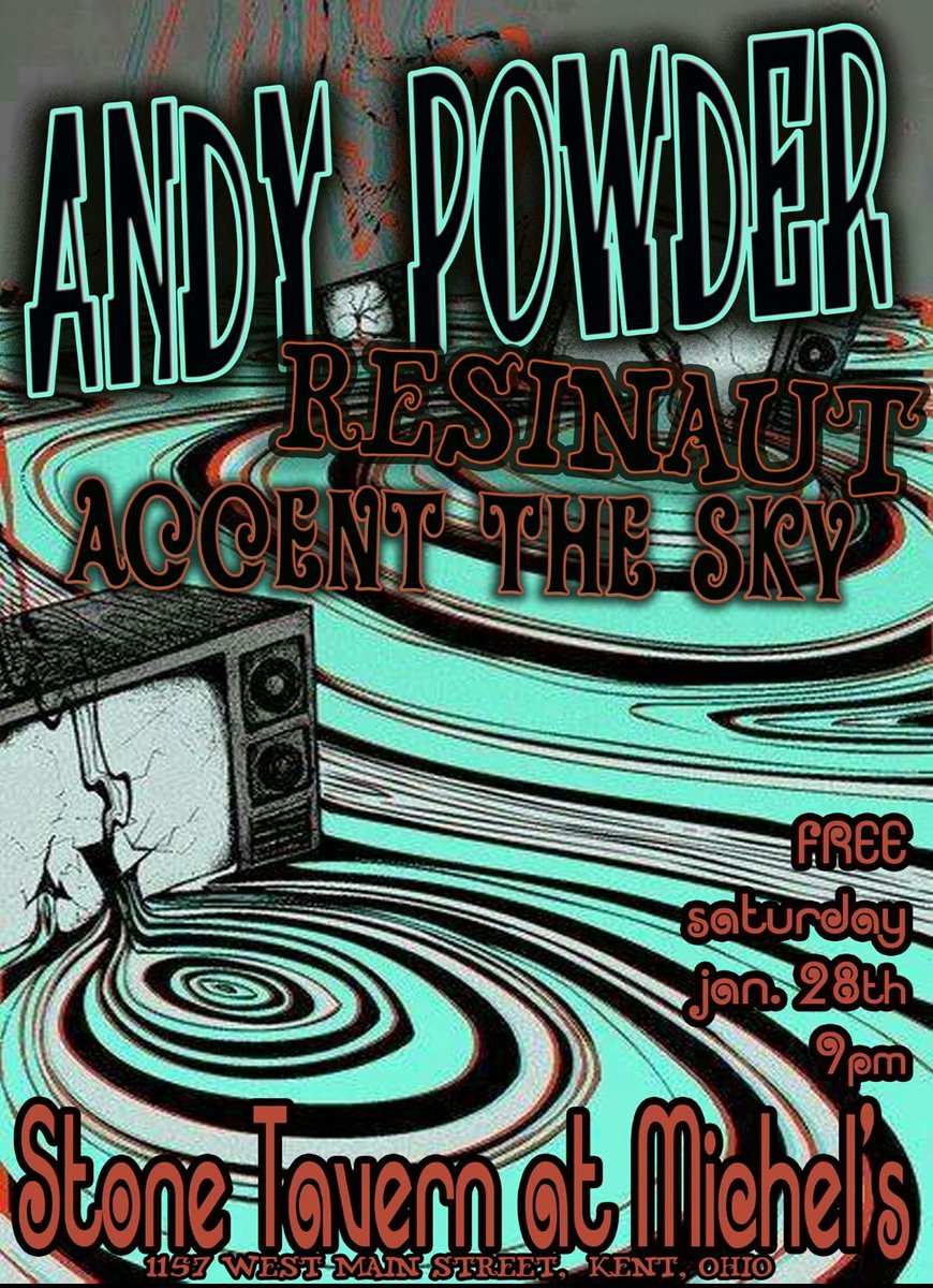 AndyPowderMusic's tweet photo. Jan 28th at @StoneTavernKent @resinaut #andypowder #kentmusic @AccentTheSky #musicislife https://t.co/rSKLVmSl6u