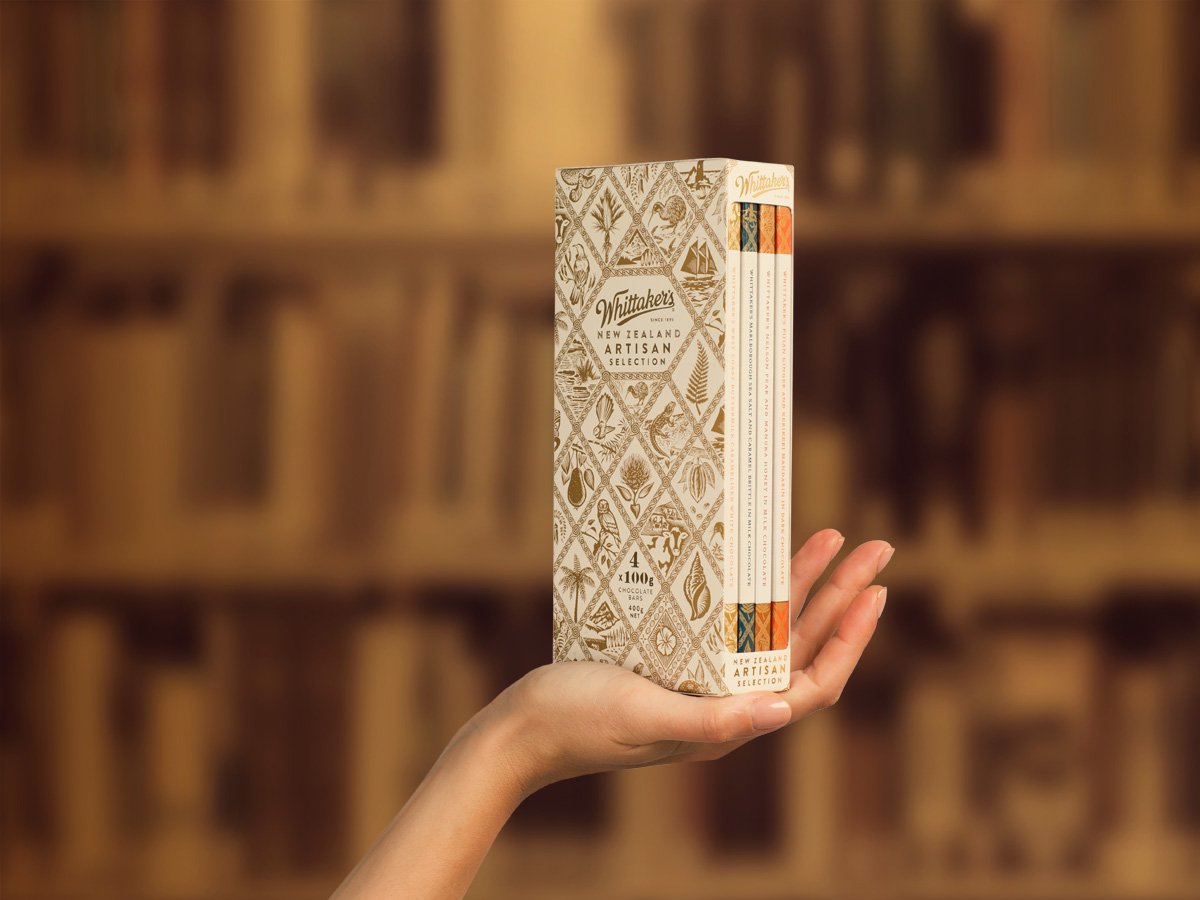 WhittakersNZ's tweet photo. Introducing our NEW Artisan Selection Gift Box! In New World, select Pak ‘n Save stores and other participating stores for Christmas ☺️🎁 https://t.co/sJPnd9FUcz