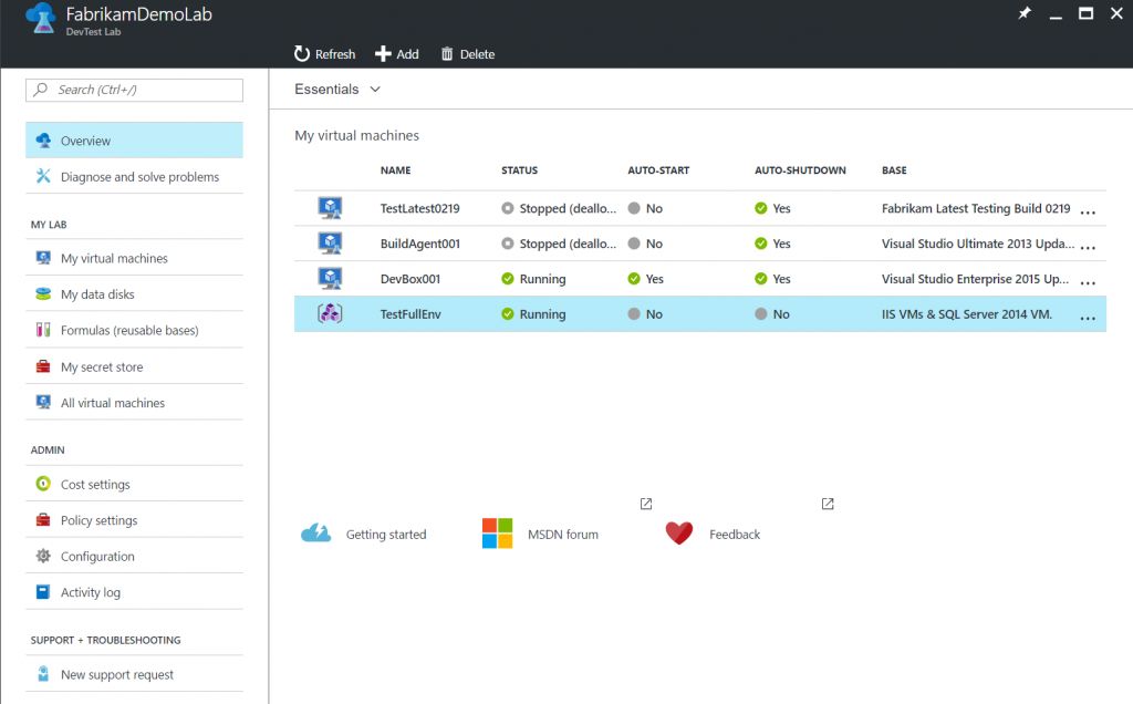 seklenk's tweet image. #Connect(); 2016: News for #Azure #DevTestLabs: #ARM template-based environments, VM auto-shutdown and more 
blogs.msdn.microsoft.com/devtestlab/201…