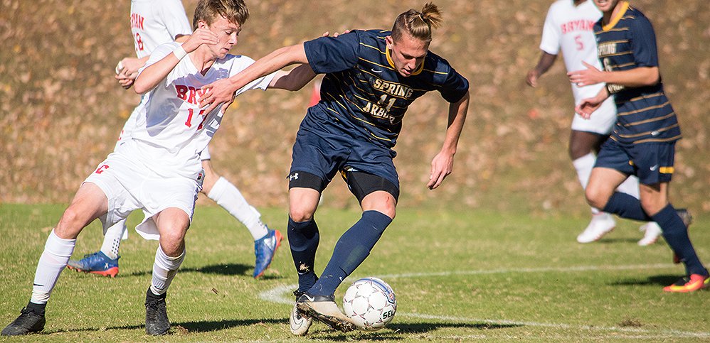 ICYMI: @SAUSoccer advances to #NAIASoccer Sweet 16 for first time since 1977 after stunning No. 11 Bryan in OT - saucougars.com/article/4466.p…