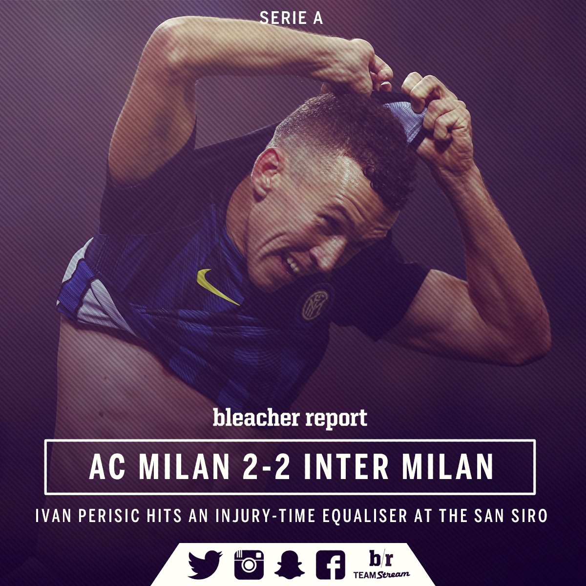 brfootball's tweet photo. The Late, Late Show with Ivan Perisic in the Milan derby 👊 https://t.co/VpRFPeU1RJ