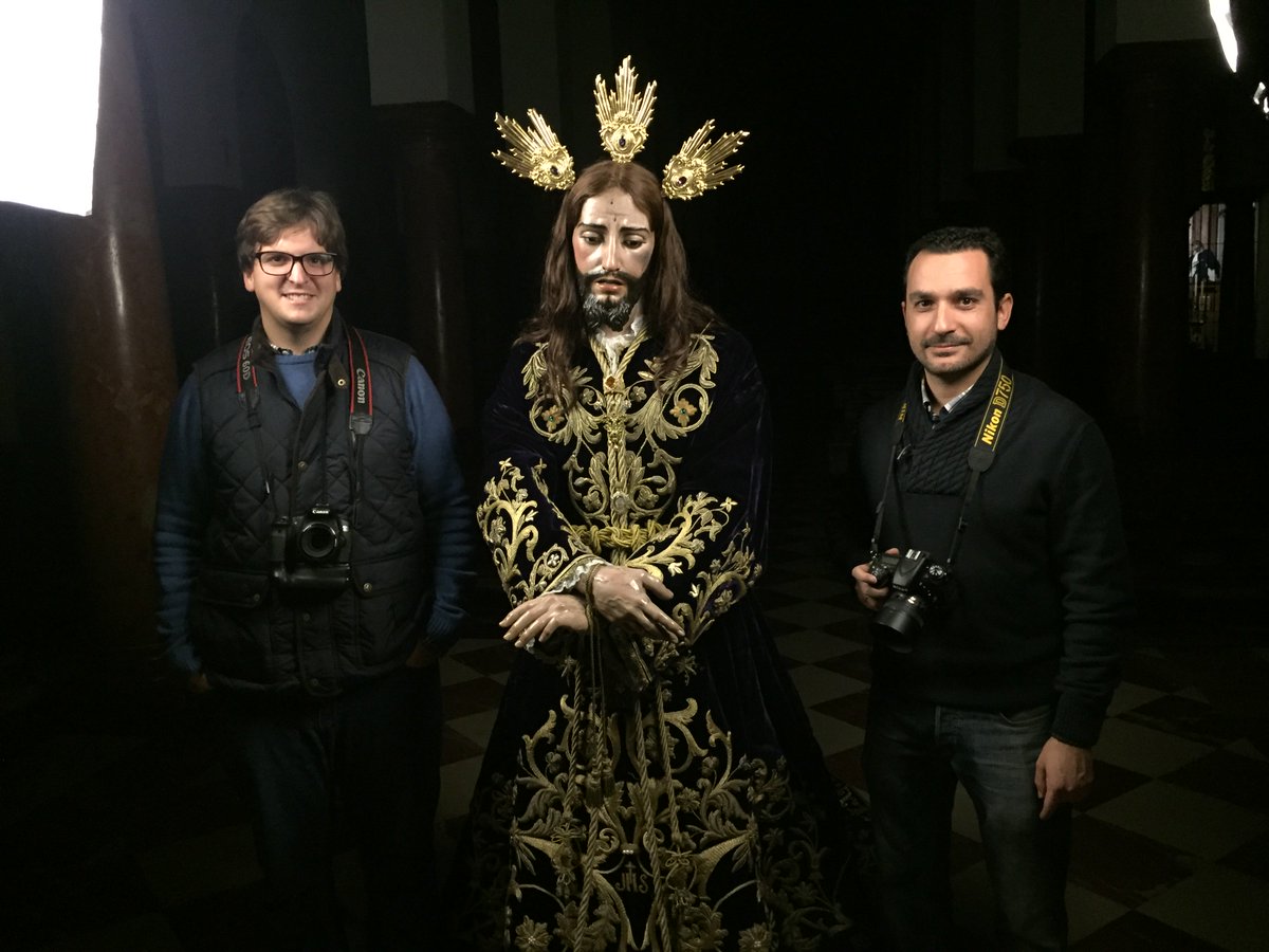 HdadJesusPreso's tweet photo. En la festividad de Cristo Rey del Universo nuestro Titular ha protagonizado un reportaje fotográfico a cargo de Mateo Olaya y Jesús Ruiz https://t.co/5C2xp23IUo