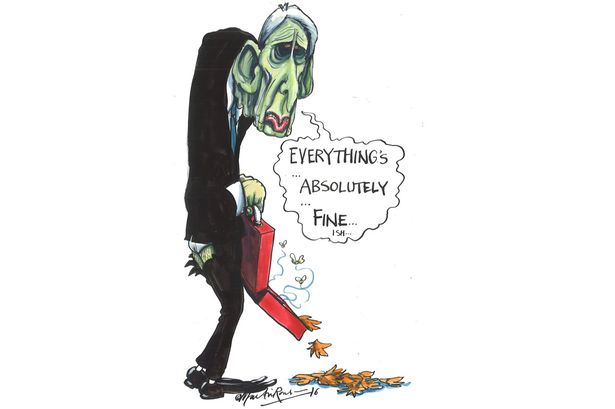 WeybridgeLabour's tweet photo. Local MP on the ropes - as depicted by @martinrowson. @Aneathey @RHUL_LABOUR @TILBUJ @AM_HC @weeties @janeskinner2 @gippsroad @stefmunkey https://t.co/hkVbk7T9Ym