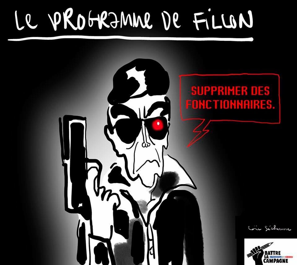 Fillon par @loicsecheresse cc @2017endessins #PrimaireDroite