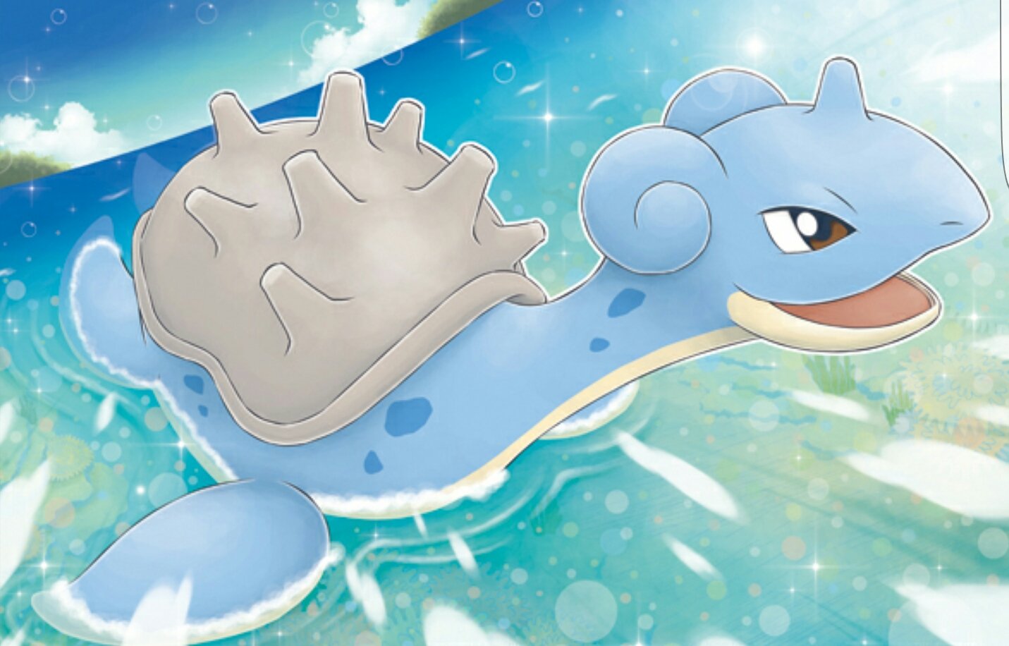 ツタ 水ポケモンは美しいよね 1枚目ミロカロス 2枚目ラプラス T Co R7zyiq9loi Twitter