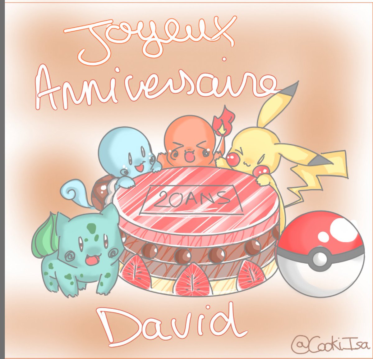 Cookiisa Joyeux Anniversaire David Le Dessin Ma Pris Enormement De Temps J Espere Que Tu L Apprecira D Hate De Vous Revoir Davidlpokemon T Co Cidomojfaw Cookiisa Joyeux Anniversaire David Le Dessin Ma Pris Enormement De Temps J Espere Que Tu L Apprecira D Hate De Vous Revoir Davidlpokemon T Co Cidomojfaw